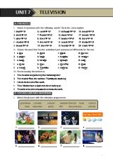 Bài tập Tiếng Anh 6 thí điểm - Unit 7 Television - Mai Lan Hương